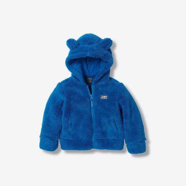 Toddler Quest Fleece Plush Hooded Jacket