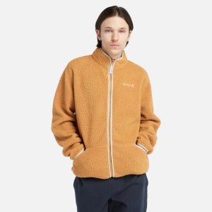 Timberlandmen's high pile fleece fz jacket