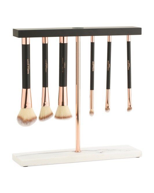 7pc Brush Set With Magnetic Stand