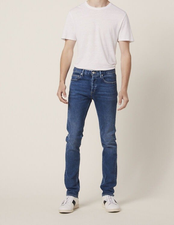 Washed jeans - Narrow cut