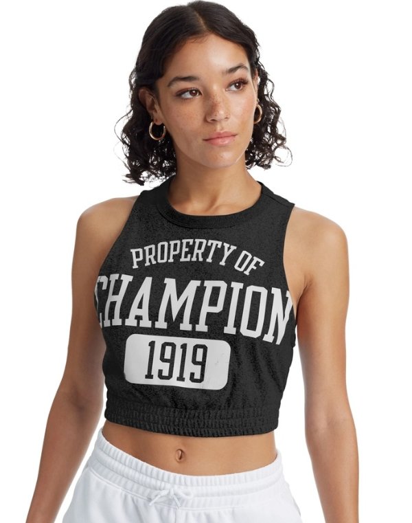 Cropped Tank, Property Of Champion