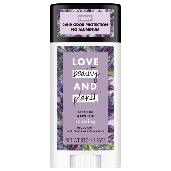 Love Beauty Planet Soothing Lavender Deodorant - 2.95oz