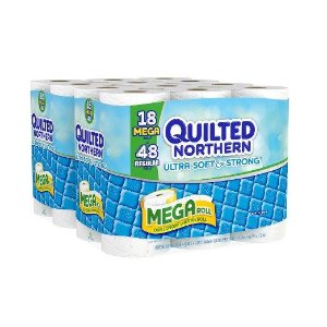 Quilted Northern Ultra Soft and Strong Bath Tissue, 36 Mega Rolls
