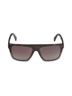57MM Rectangle Sunglasses