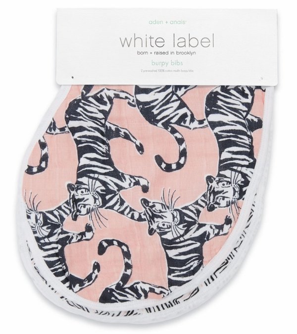 White Label Burpy Bibs - 2 Pack - Pacific Paradise