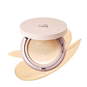 Double Lasting Cushion Glow ( 17C1 Light vanilla) (21AD) | 24-Hours Lasting Cushion with a Radiant Natural Finish