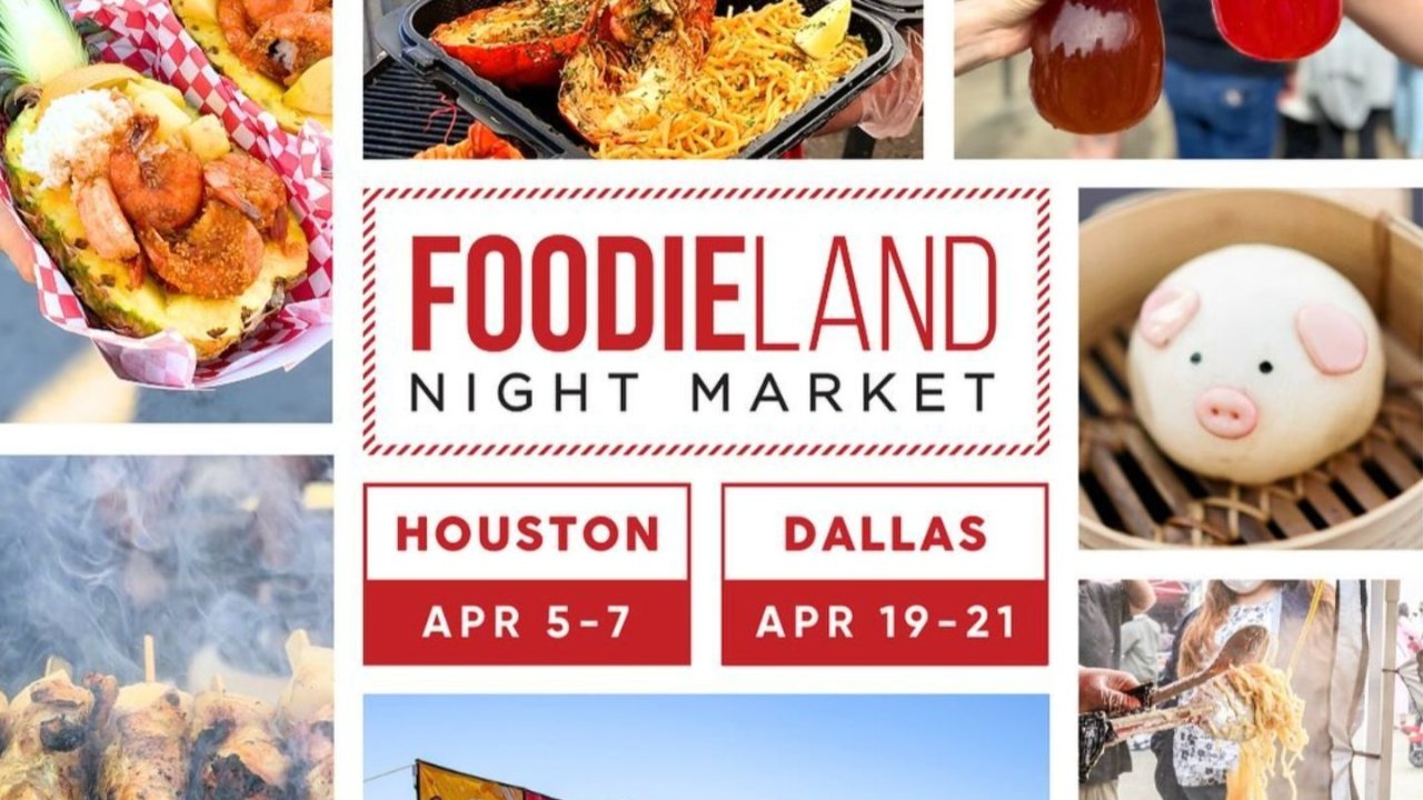 大名鼎鼎的FoodieLand美食夜市来德州了！上百个摊位吃不停！达拉斯、休斯顿4月相见