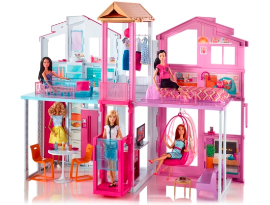 Barbie三层娃娃屋