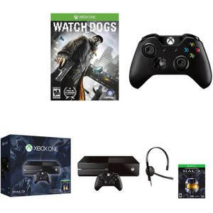 Your Choice of Xbox One Console Bundle and Bonus Controller and Game