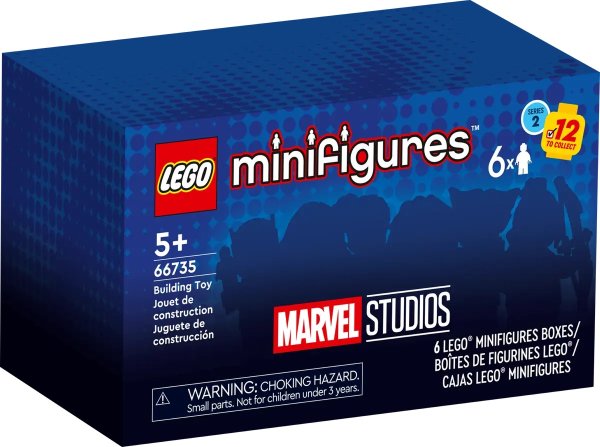 ® Minifigures Marvel Series 2 6 Pack 66735 | Minifigures | Buy online at the Official® Shop US