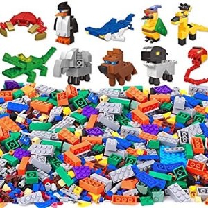 Lucky Doug 1100 Pieces Building Bricks Set for Kids