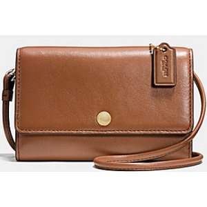 Coach Phone Crossbody in Leather