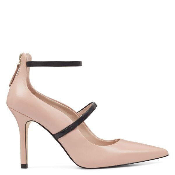 mayhalina ankle strap pumps