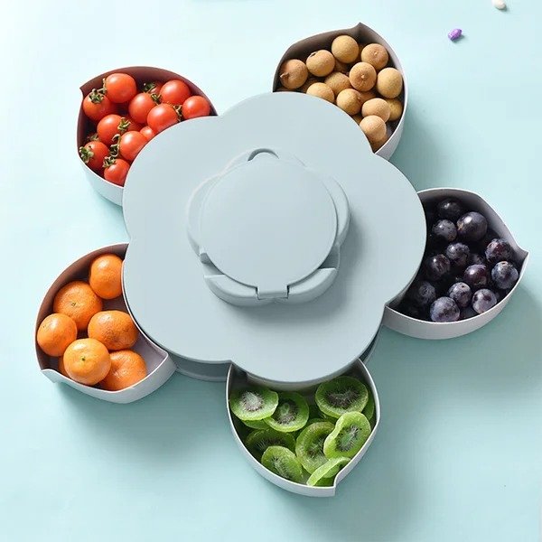 Creative Rotating Fruit Bowl With Mobile Phone Holder Dry Fruit BoxCreative Rotating Fruit Bowl With Mobile Phone Holder Dry Fruit BoxShipping & ReturnsMore to Explore
