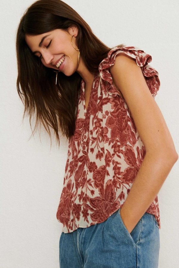 WILL. floral print top