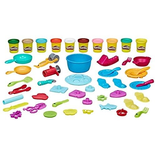 Kitchen Creations Ultimate Chef Set - Create and Make Meals withKitchen Tools - 40+ Pieces & 10 Cans of