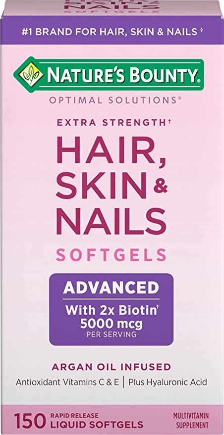 Extra Strength Hair Skin and Nails Vitamins