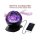 Sleep Soother Aurora Projection LED Night Light Lamp with 8 Lighting Mode & Speaker, Relaxing Light Show for Baby Kids and Adults, Mood Light for Baby Nursery Bedroom Living Room (Black)