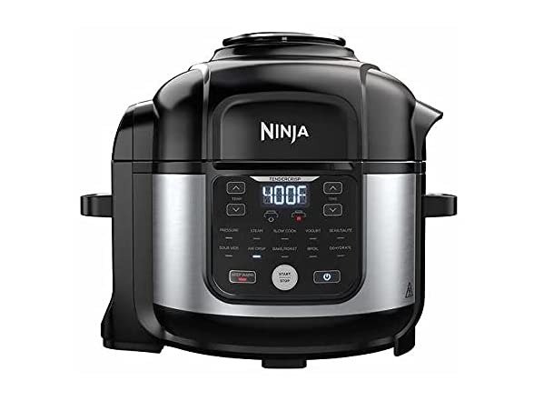 woot! Ninja OS301/FD305CO Foodi 10-in-1 Pressure Cooker, 6.5-Quart, Scratch  & Dent 45.99