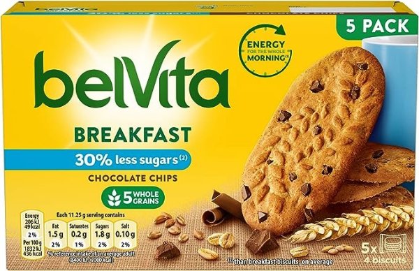 Belvita 低糖巧克力早餐饼干