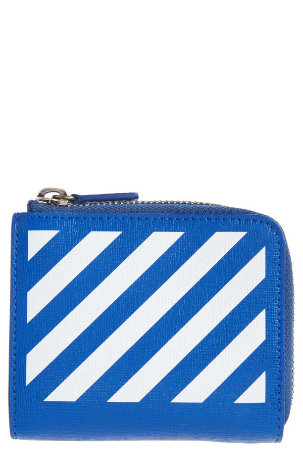 Diagonal Stripe Wallet