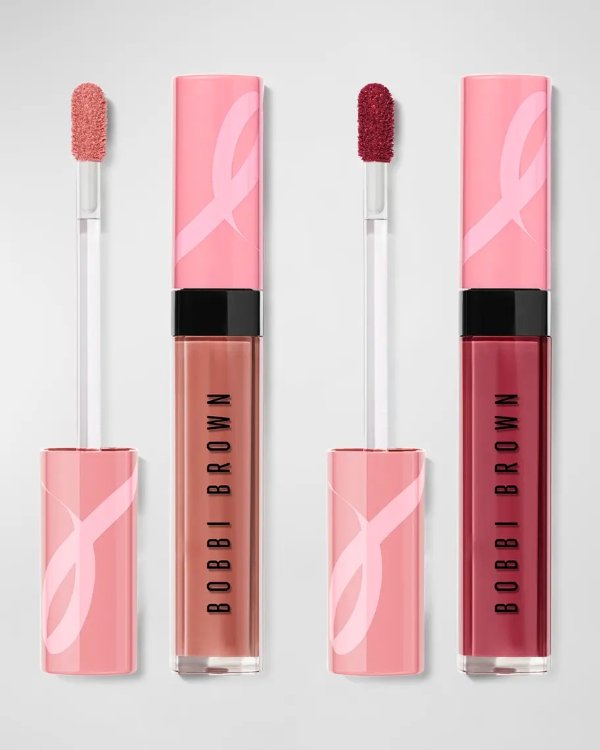 Powerful Pinks Crushed Oil-Infused Gloss Duo, 2 x 0.2 oz.