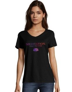 Women's Meditation Short Sleeve Graphic Tee