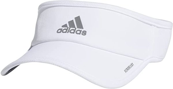 adidas 女士户外运动遮阳帽 白色款促销