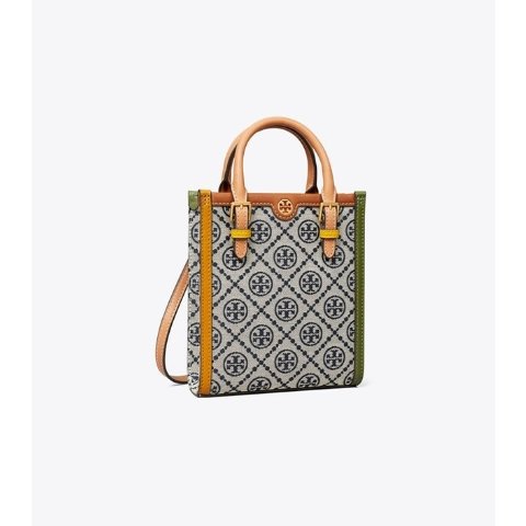 Tory Burch满$500享7折T MONOGRAM 迷你托特包