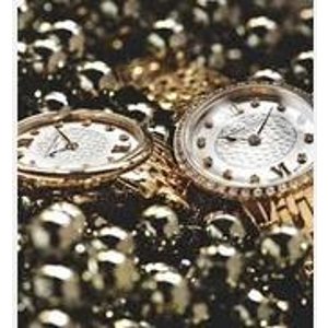 Frederique Constant Women&#39;s Swiss Quartz Gold Watch