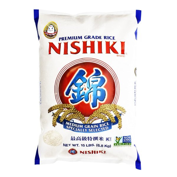 Nishiki 高级特选米 15磅大袋装