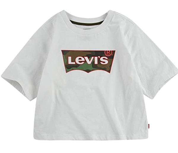 Levi's 女童圆领BM风短T恤