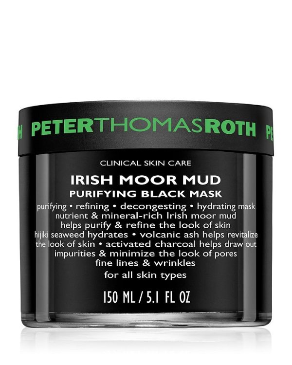 Irish Moor Mud Purifying Black Mask 5.1 oz.