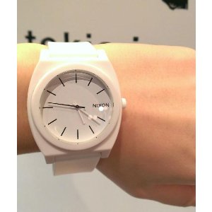 Nixon Women's A1191030 Time Teller P Analog Display Japanese Quartz White Watch