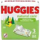 Natural Care Fragrance-Free Sensitive Baby Wipes (Select Count)