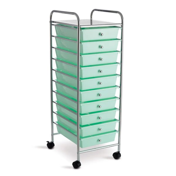 Simply Tidy 10 drawer rolling cart