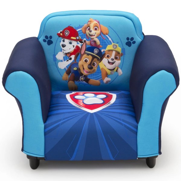 Nick Jr. Paw Patrol Toddler Armchair With Plastic Frame, Blue