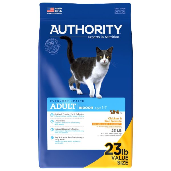 Authority Indoor Adult Cat Food - Chicken & Rice