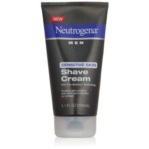 Neutrogena Men Sensitive Skin Shave Cream, 5.1 Ounce (Pack of 2)