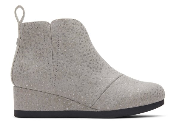 Kids Youth Clare Grey Wedge Kids Boot