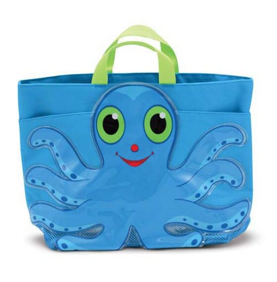 Flex Octopus Kids' Beach Tote Bag