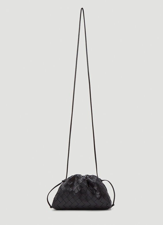Mini Pouch Shoulder Bag in Black