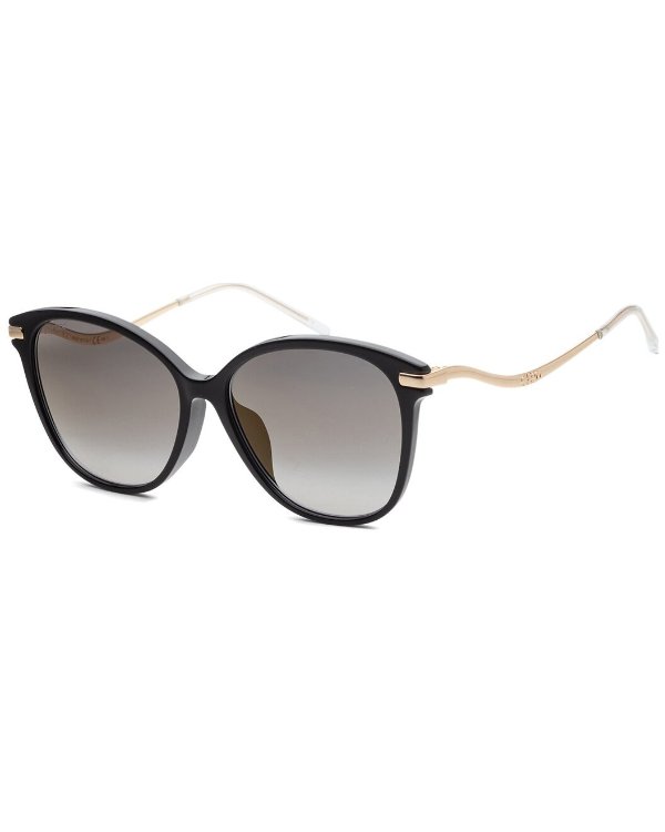 Women's PEGFS 59mm Sunglasses / Gilt