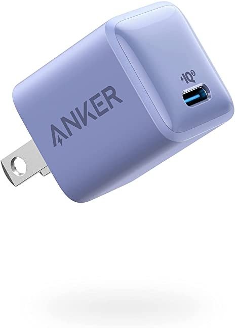 USB C Charger, Anker Nano Charger PIQ 3.0 Durable Compact Fast Charger, PowerPort III for iPhone 13/13 Mini/13 Pro/13 Pro Max/12, Galaxy, Pixel 4/3, iPad/iPad Mini (Cable Not Included)