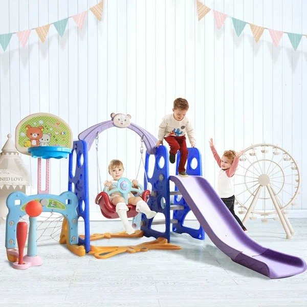 Slide Swing Set Children's ToysSlide Swing Set Children's ToysShipping & ReturnsMore to Explore