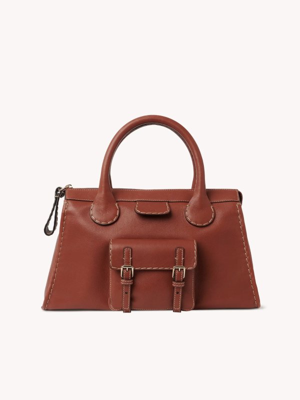 Medium Edith Day Bag In Buffalo Leather | Chloe US