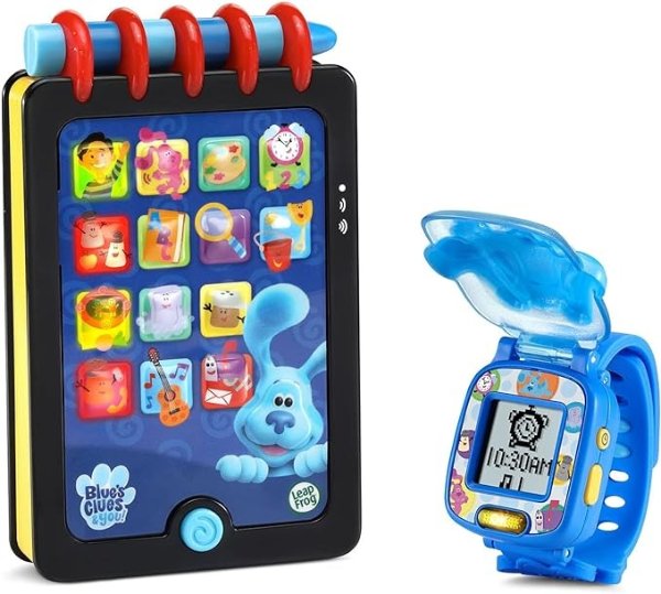 Blue's Clues and You! Really Smart Handy Dandy Notebook and Learning Watch Bundle (Frustration Free Packaging)