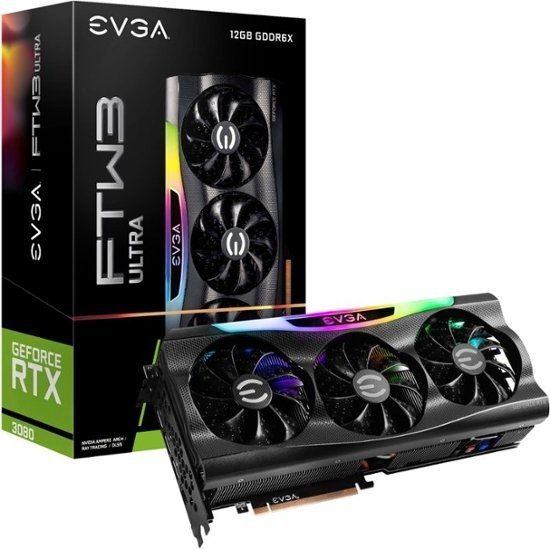 - NVIDIA GeForce RTX 3080 12GB FTW3 ULTRA GAMING GDDR6X PCI Express 4.0 Graphics Card with LHR