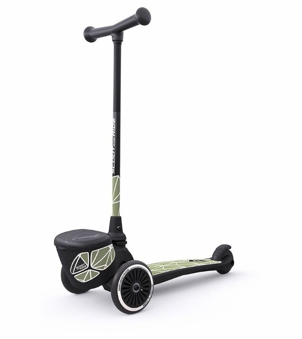 Scoot & Ride Highwaykick 2 Lifestyle Scooter - Green Lines