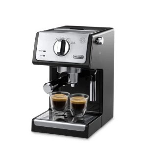 史低价：De'Longhi ECP3220 15-Bar 浓缩/卡布奇诺咖啡机